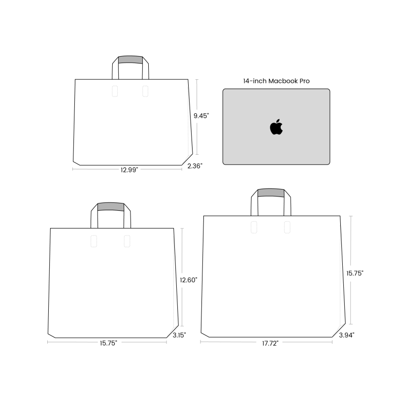 Custom Soft loop Handle Plastic Bag